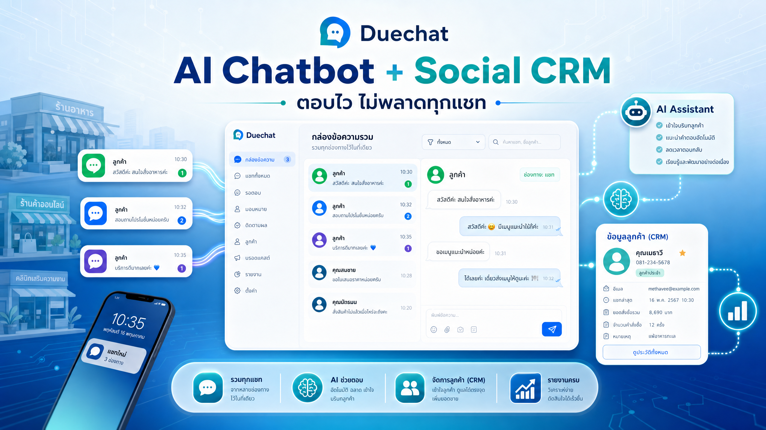 แชทบอท AI สำหรับธุรกิจไทย: ตอบไวขึ้นโดยไม่ทำให้ลูกค้าหลุด