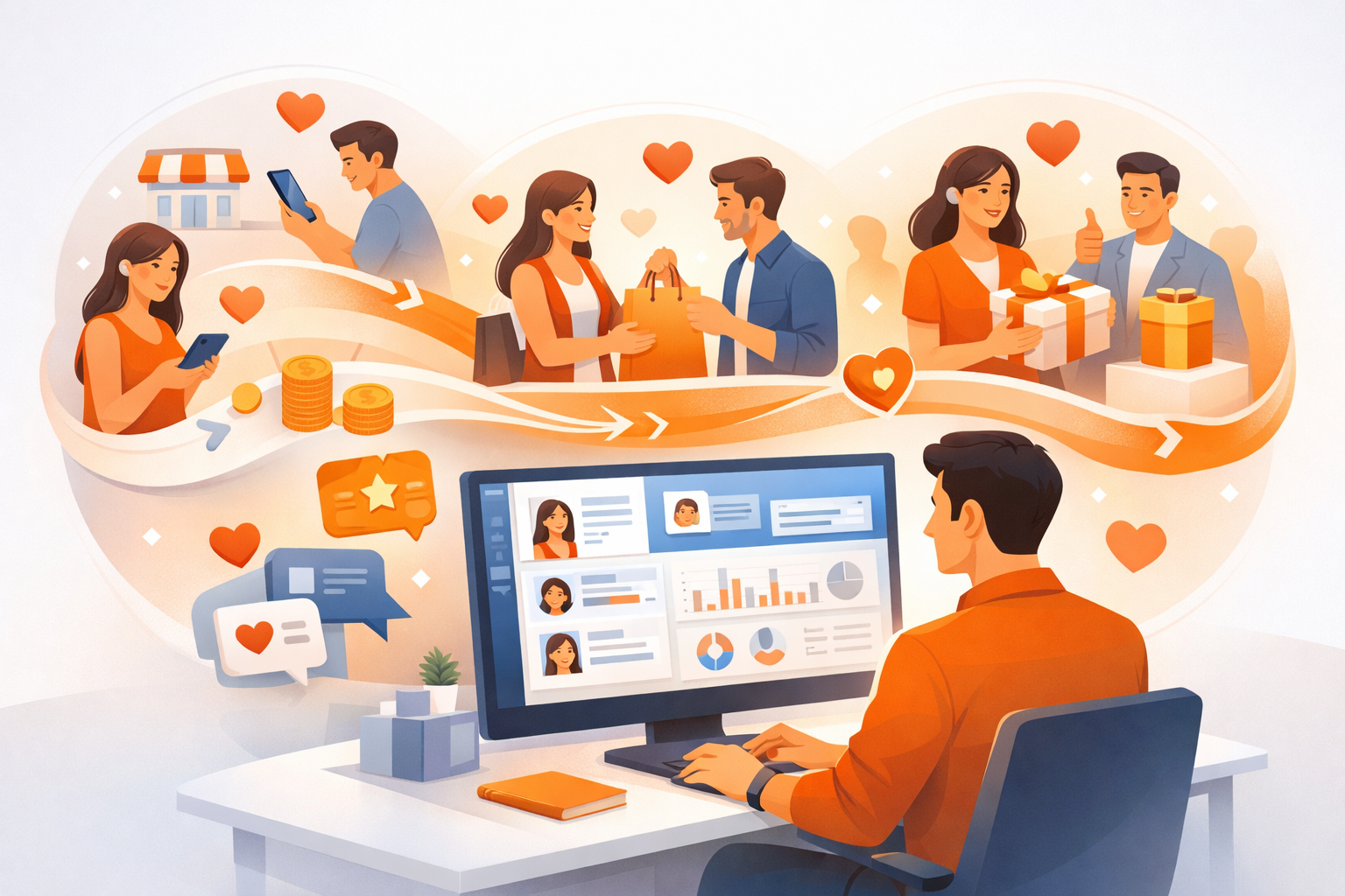 มากกว่าแค่ตอบแชท: บริหารความสัมพันธ์ลูกค้าแบบ 360 องศา เพื่อยอดขายระยะยาวด้วย Social CRM 🔄🚀