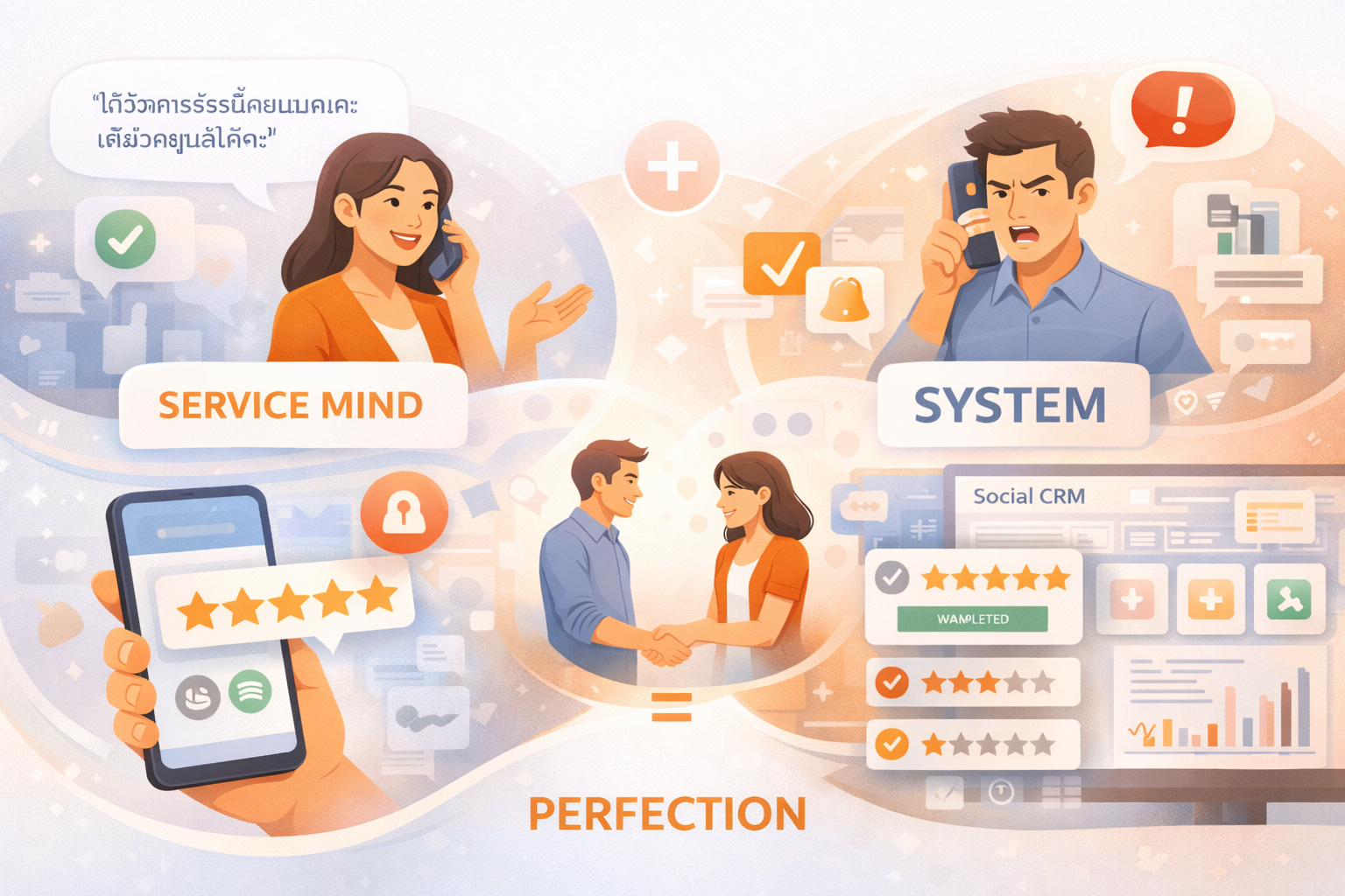 Service Mind หรือ System? ทำไม "ระบบดูแลบริการหลังการขาย" ถึงสำคัญกว่ารอยยิ้มพนักงาน 🧠🤝